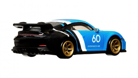 Машинка Premium Hot Wheels Porsche 911 GT3 Speed Machines 1:64 HKC44 Blue - Retromagaz, image 3