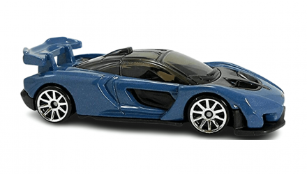 Машинка Базова Hot Wheels Forza Horizon 4 McLaren Senna Exotics 1:64 FYB46 Dark Blue - Retromagaz, image 3