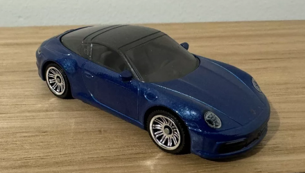 Машинка Велике Місто Matchbox Porsche 911 Targa 4 Showroom 1:64 HVN28 Blue - Retromagaz, image 1