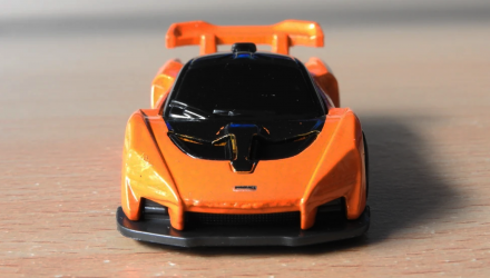 Машинка Базова Hot Wheels Forza Horizon 4 McLaren Senna Exotics 1:64 FYG22 Orange - Retromagaz, image 5