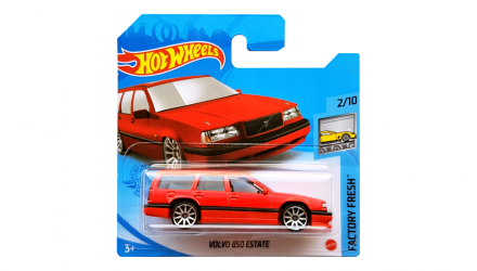 Машинка Базовая Hot Wheels Volvo 850 Estate Factory Fresh 1:64 GRY26 Red - Retromagaz, image 1