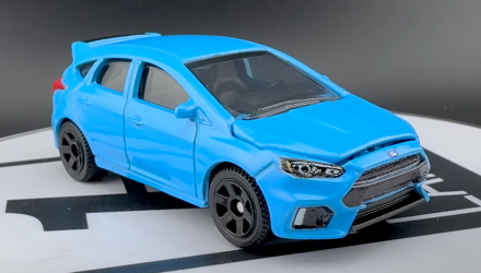 Тематична Машинка Matchbox 2018 Ford Focus RS Moving Parts 1:64 FWD28/HVM82 Blue - Retromagaz, image 5