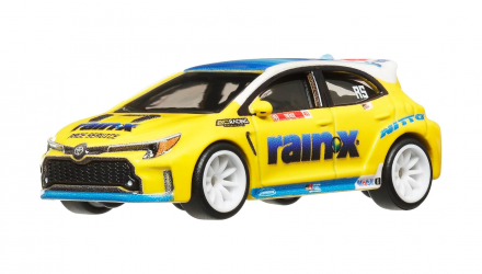 Машинка Premium Hot Wheels 2023 Toyota GR Corolla Slide Street 1:64 HKC82 Yellow - Retromagaz, image 1