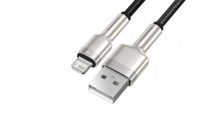 Кабель Baseus Cafule Series Metal 2.4A USB Type-C - Lightning 2m - Retromagaz, image 4