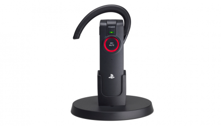 Гарнітура Бездротовий Sony PlayStation 3 Wireless Headset Black Б/У - Retromagaz, image 1