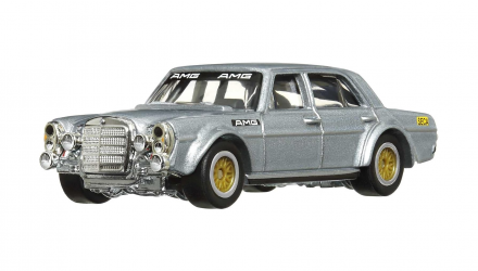 Машинка Premium Hot Wheels Mercedes-Benz 300 SEL 6.8 AMG Boulevard 1:64 HCR14 Grey - Retromagaz, image 2