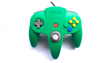 Геймпад Проводной Nintendo N64 NUS-005 Green 1.8m Б/У - Retromagaz, image 1