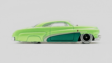 Машинка Базова Hot Wheels Hirohata Merc Rod Squad 1:64 HTD66 Green - Retromagaz, image 3