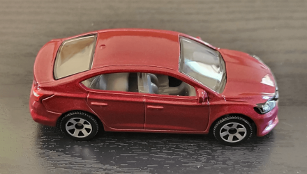 Машинка Велике Місто Matchbox 2016 Nissan Sentra Metro 1:64 HVN58 Red - Retromagaz, image 2