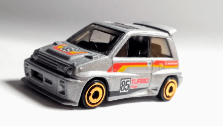 Машинка Базовая Hot Wheels '85 Honda City Turbo II Race Day 1:64 GHC51 Silver - Retromagaz, image 2