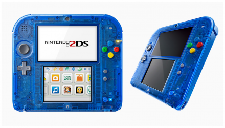 Консоль Nintendo 2DS Pokemon Limited Edition Модифікована 32GB Trans-Blue + 10 Вбудованих Ігор Б/У - Retromagaz, image 1