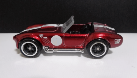 Машинка Базовая Hot Wheels Shelby Cobra 427 S/C Super Treasure Hunt STH Muscle Mania 1:64 GTD13 Red - Retromagaz, image 4