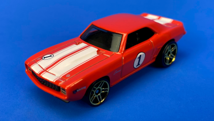 Тематическая Машинка Hot Wheels '69 Camaro Fast & Furious 1:64 HNR88/HNT14 Red - Retromagaz, image 2