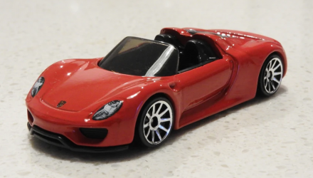 Машинка Базова Hot Wheels Porsche 918 Spyder Factory Fresh 1:64 FJY16 Red - Retromagaz, image 2