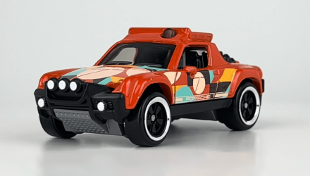 Тематическая Машинка Hot Wheels Porsche 914 Safari Type 7 Speed Graphics 1:64 HRT06 Orange - Retromagaz, image 1