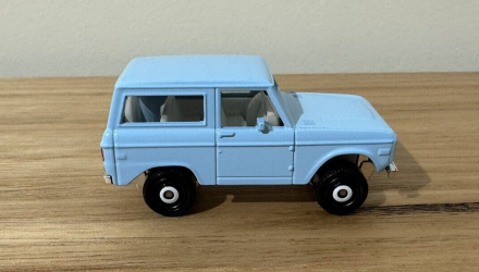 Машинка Велике Місто Matchbox 1970 Ford Bronco Adventure 1:64 HVN34 Blue - Retromagaz, image 2