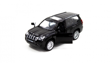 Машинка Автопром Toyota Land Cruiser Prado 1:43 Black - Retromagaz, image 4