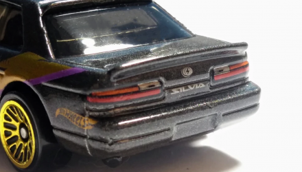 Машинка Базовая Hot Wheels Nissan Silvia (S13) Speed Graphics 1:64 GHB40 Dark Grey - Retromagaz, image 5