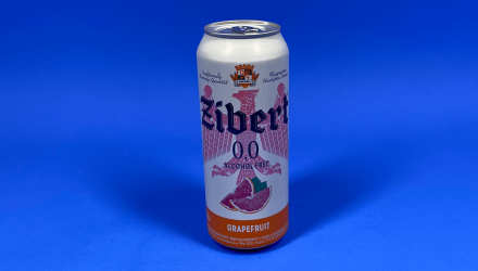 Пиво Безалкогольное Zibert Grapefruit 0% 500ml - Retromagaz, image 1