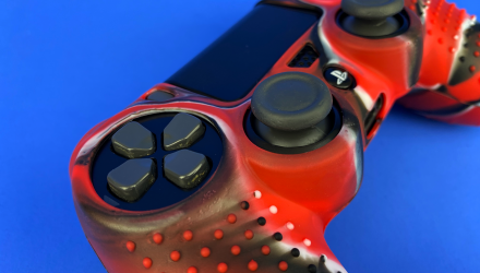 Чохол Силіконовий RMC PlayStation 4 Red Black Новий - Retromagaz, image 6