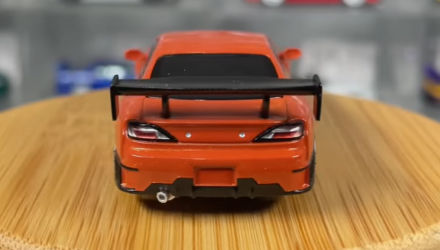 Машинка Premium MINI GT Nissan Silvia S15 D-MAX 1:64 Orange - Retromagaz, image 6