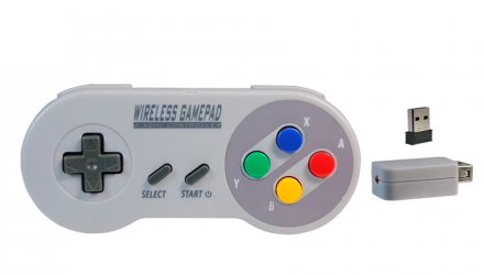 Геймпад Беспроводной RMC SNES Classic Mini Europe Switch PC Android Grey Новый - Retromagaz, image 1