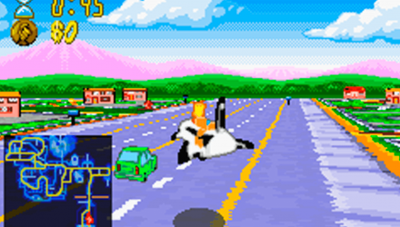 Игра Nintendo Game Boy Advance The Simpsons: Road Rage Английская Версия Только Картридж Б/У - Retromagaz, image 4