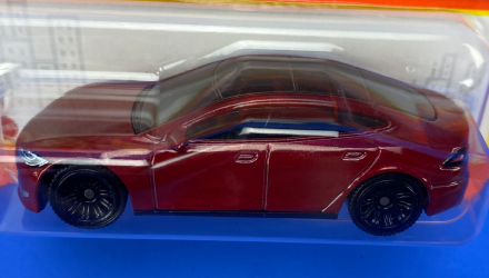 Машинка Велике Місто Matchbox Tesla Model S Metro 1:64 HVN70 Red - Retromagaz, image 4