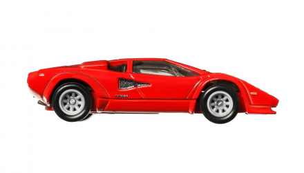 Машинка Premium Hot Wheels Lamborghini Countach LP 5000 QV Jay Leno's Garage 1:64 HCK09 Red - Retromagaz, image 4