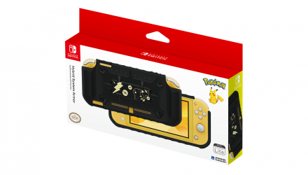 Чехол Силиконовый Nintendo Switch Lite Hybrid System Armor Pokemon Pikachu Black Новый - Retromagaz, image 3