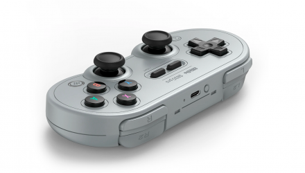 Геймпад Беспроводной 8BitDo SNES SN30 Pro Grey Б/У - Retromagaz, image 5