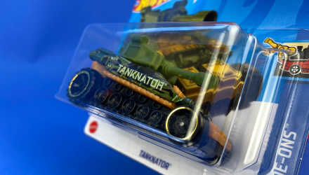 Машинка Базовая Hot Wheels Tanknator Netflix Ride-Ons 1:64 HTC39 Green - Retromagaz, image 2