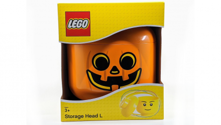 Контейнер Lego Storage Head Small Pumpkin 5006590 Orange Новий - Retromagaz, image 1