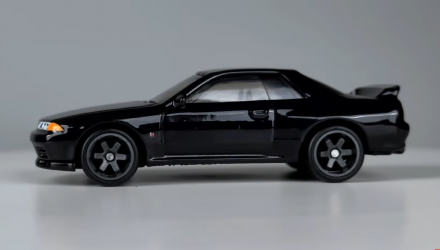 Машинка Premium Hot Wheels Nissan Skyline GT-R (BNR32) Fast & Furious 1:64 HYP69 Black - Retromagaz, image 4