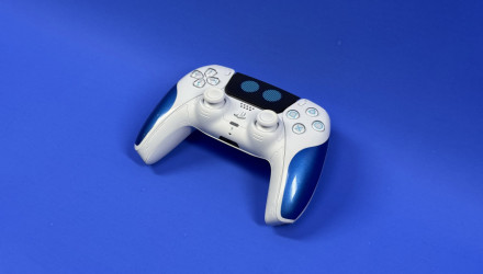 Геймпад Беспроводной Sony PlayStation 5 DualSense Astro Bot Limited Edition White Blue Новый - Retromagaz, image 1