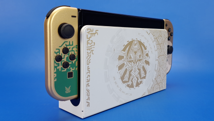 Консоль Nintendo Switch OLED Model HEG-001 The Legend of Zelda: Tears of the Kingdom Limited Edition 64GB Gold Б/У - Retromagaz, image 7