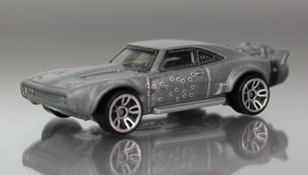 Машинка Базовая Hot Wheels '68 Ice Dodge Charger Fast & Furious Screen Time 1:64 HTB34 Grey - Retromagaz, image 1