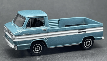 Тематическая Машинка Matchbox 1961 Corvair Rampside Truck Moving Parts 1:64 FWD28/HVM90 Blue - Retromagaz, image 1