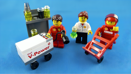 Конструктор Lego Ferrari F1 Shell V-Power Pit Crew Set Racers 30196 Новий - Retromagaz, image 3