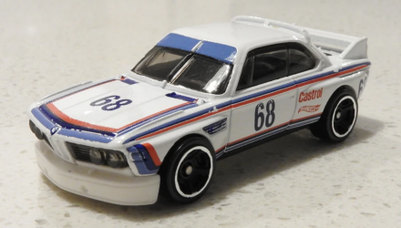 Машинка Базовая Hot Wheels '73 BMW 3.0 CSL Race Car BMW 1:64 DHP29 White - Retromagaz, image 2