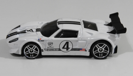 Тематическая Машинка Hot Wheels Ford GT Gran Turismo 1:64 FKF33 White - Retromagaz, image 4