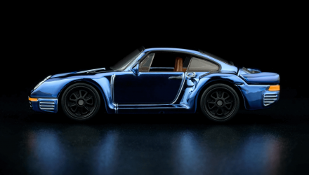 Машинка Premium Hot Wheels Porsche 959 Red Line Club RLC 1:64 HWF18 Blue - Retromagaz, image 3