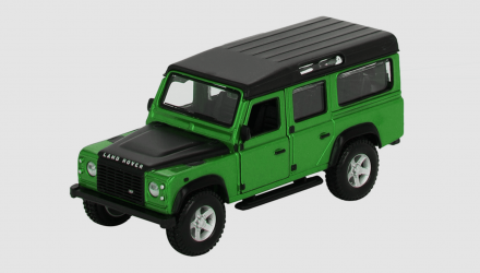 Машинка Bburago Land Rover Defender 110 1:32 Green - Retromagaz, image 1