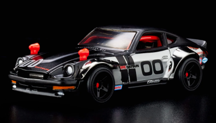 Машинка Premium Hot Wheels Custom '72 Datsun 240Z Red Line Club RLC 1:64 HNL17 Silver - Retromagaz, image 2