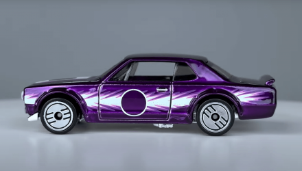 Тематическая Машинка Hot Wheels Skyline H/T 2000GT-X Ultra Hots 1:64 HDG52/HRX10 Purple - Retromagaz, image 3