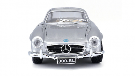 Машинка Bburago 1954 Mercedes-Benz 300 SL 1:24 Silver - Retromagaz, image 4