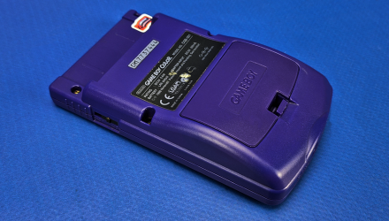 Набір Консоль Nintendo Game Boy Color Purple Б/У  + Скло Консолі RMC Trans Clear Новий + Флеш Картридж Everdrive EDGB OS V4 Англійська Версія Новий + Захисна Плівка RMC Trans Clear Новий - Retromagaz, image 4