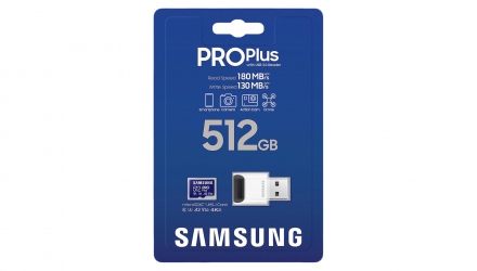 Карта Памяти Samsung Pro Plus UHS-I U3 V30 A2 + Reader 512GB - Retromagaz, image 1