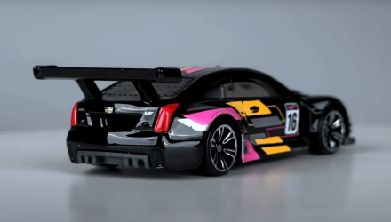 Тематична Машинка Hot Wheels '16 Cadillac ATS-V R Neon Speeders 1:64 HLH72/HRW82 Black - Retromagaz, image 2