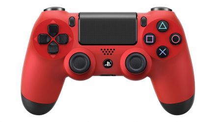 Геймпад Бездротовий Sony PlayStation 4 DualShock 4 Version 1 Magma Red Б/У Нормальний - Retromagaz, image 1